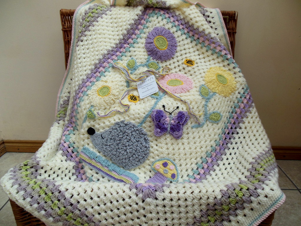 Hedgehog baby blanket sale