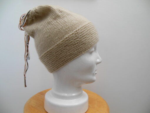 The Huggable Hedgehog Hat Adult Hand Knit Beanie - Image 3