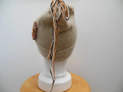 The Huggable Hedgehog Hat Adult Hand Knit Beanie - Image 4